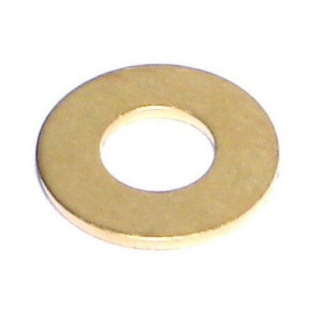 Midwest Fastener Flat Washer, For Screw Size #14 , Brass 30 PK 38742
